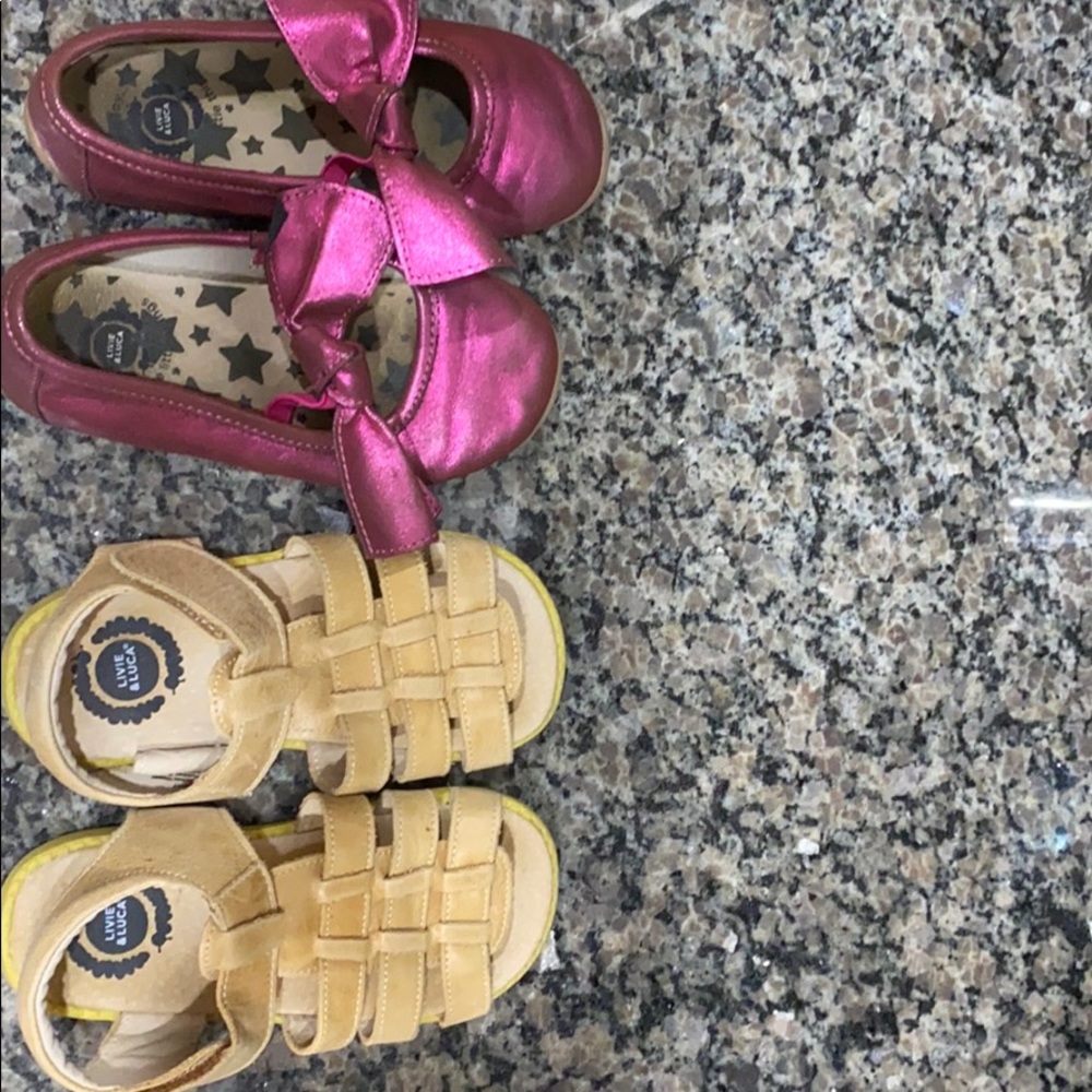 2 pair of Livie and Luca shoes Size 11 and 12